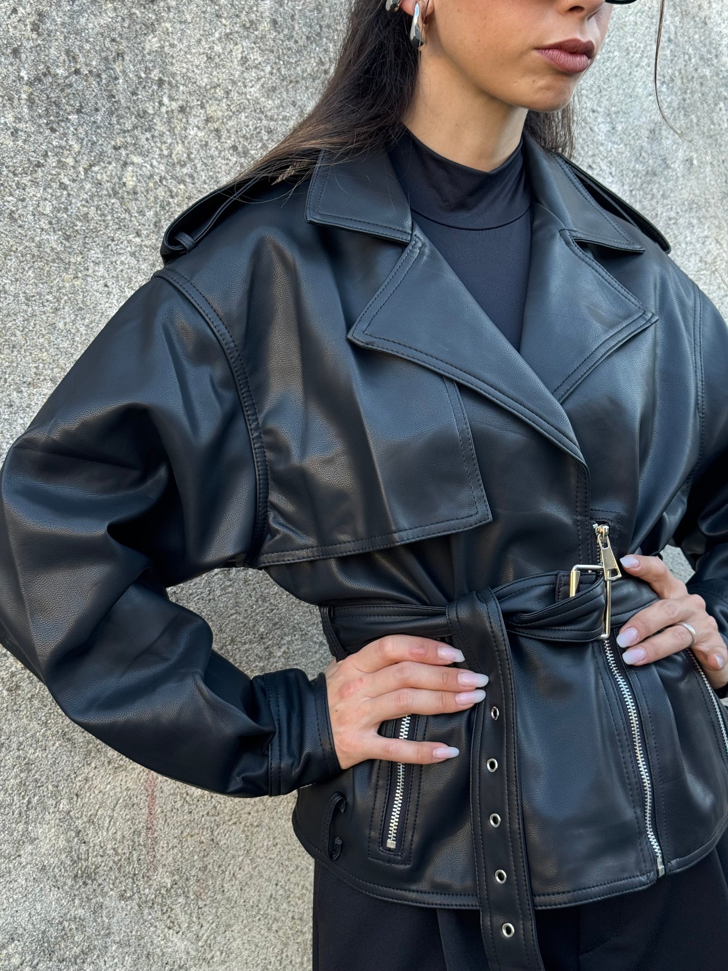 Giacca Trame Noir - FIT-CHECK