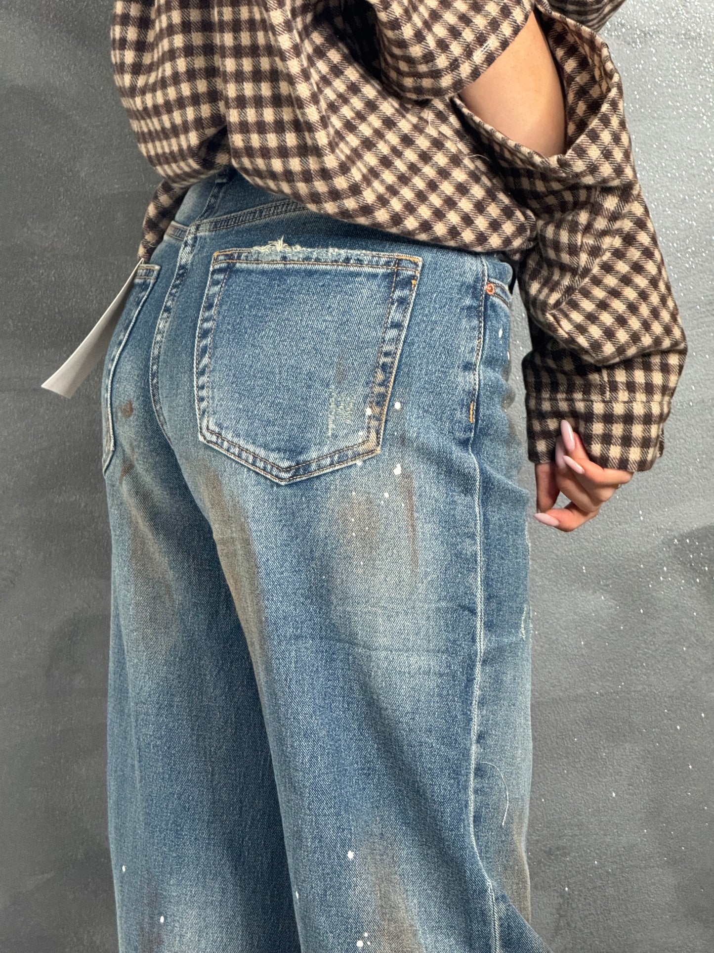 Jeans Paint Effect - FIT-CHECK