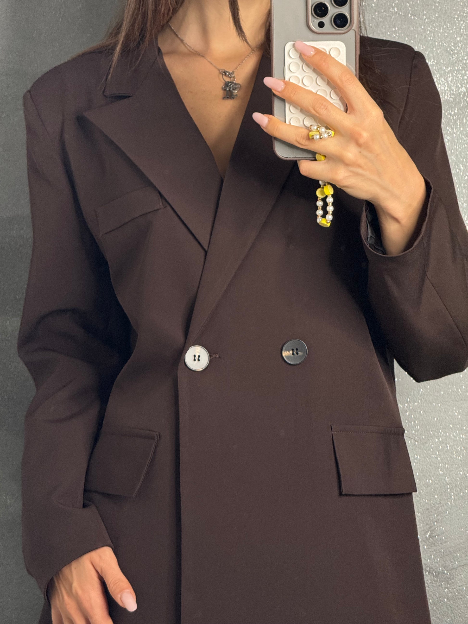 Blazer Caffe' Chic - FIT-CHECK