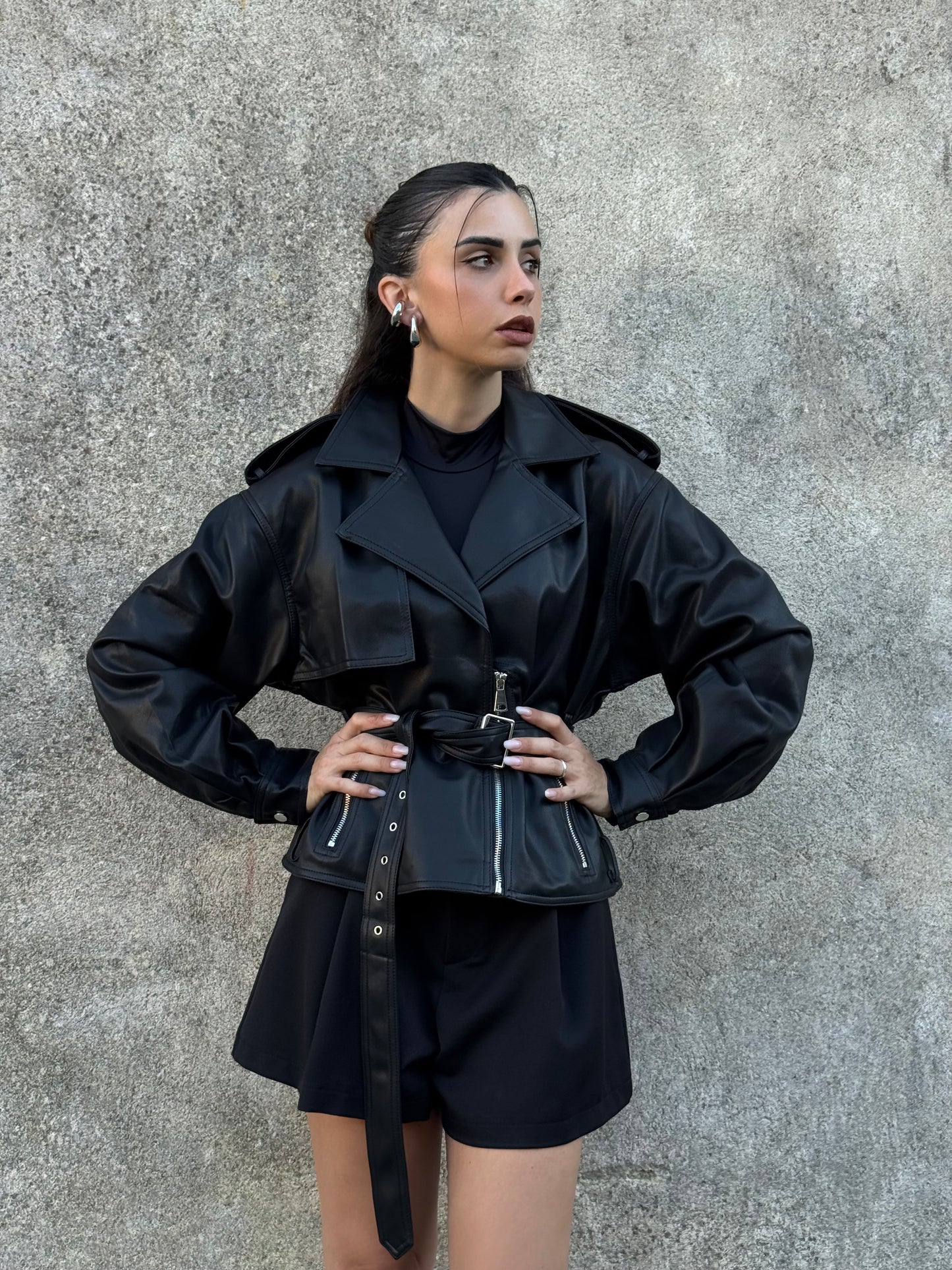 Giacca Trame Noir - FIT-CHECK