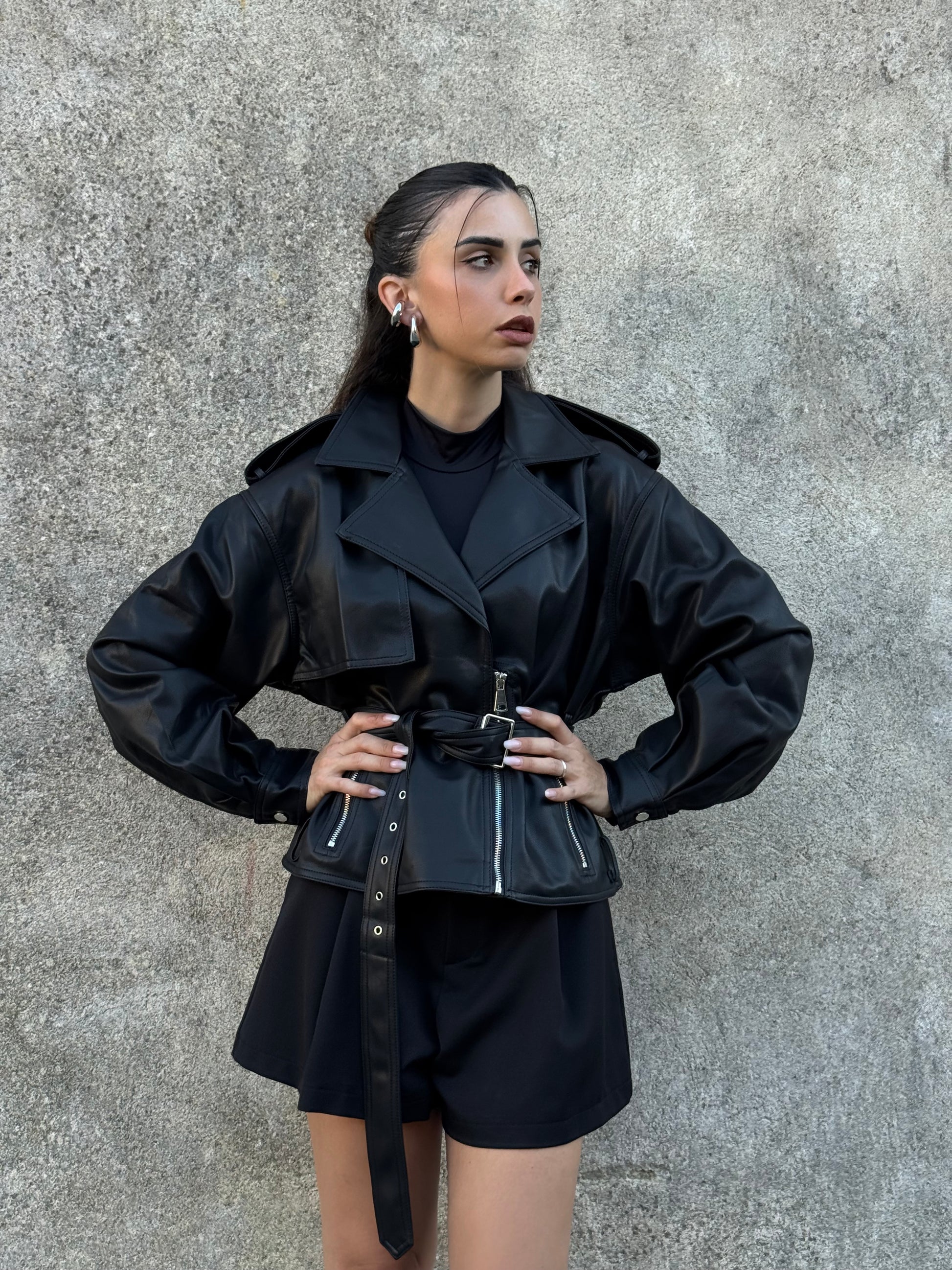 Giacca Trame Noir - FIT-CHECK