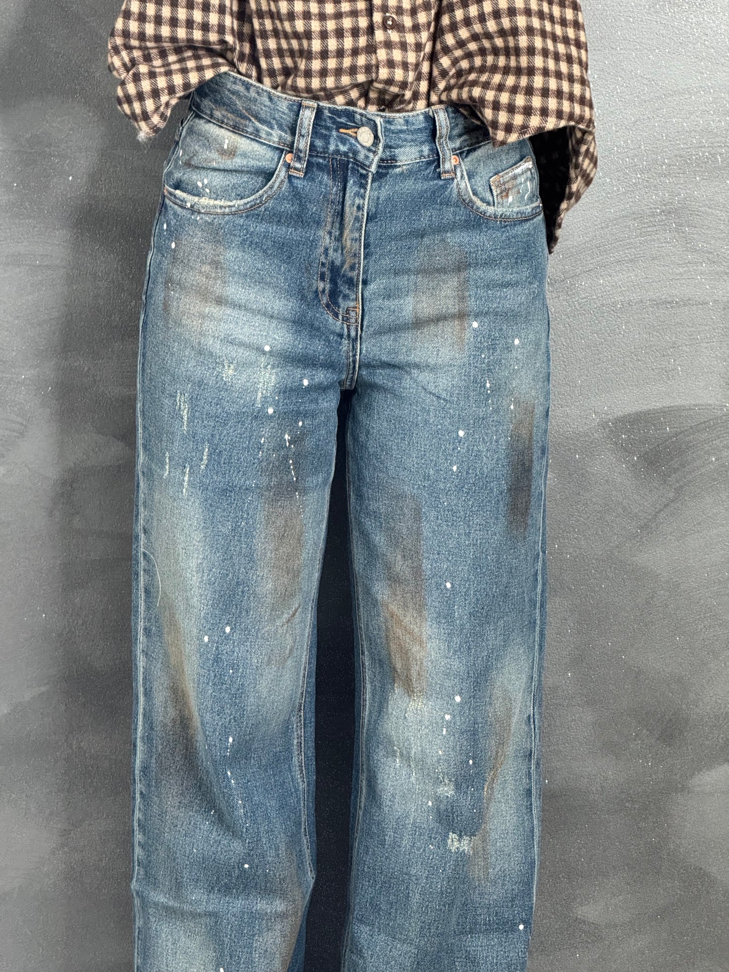 Jeans Paint Effect - FIT-CHECK
