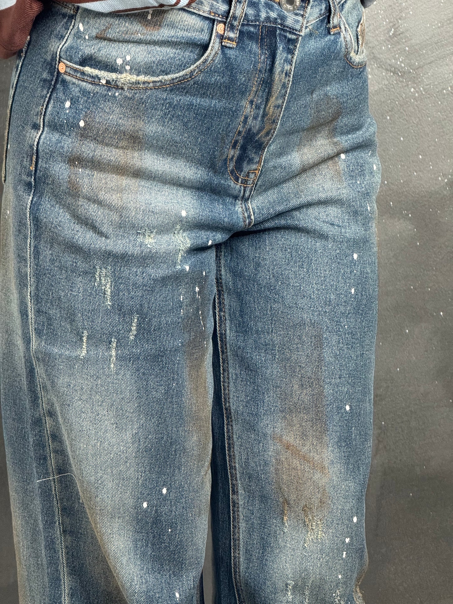 Jeans Paint Effect - FIT-CHECK