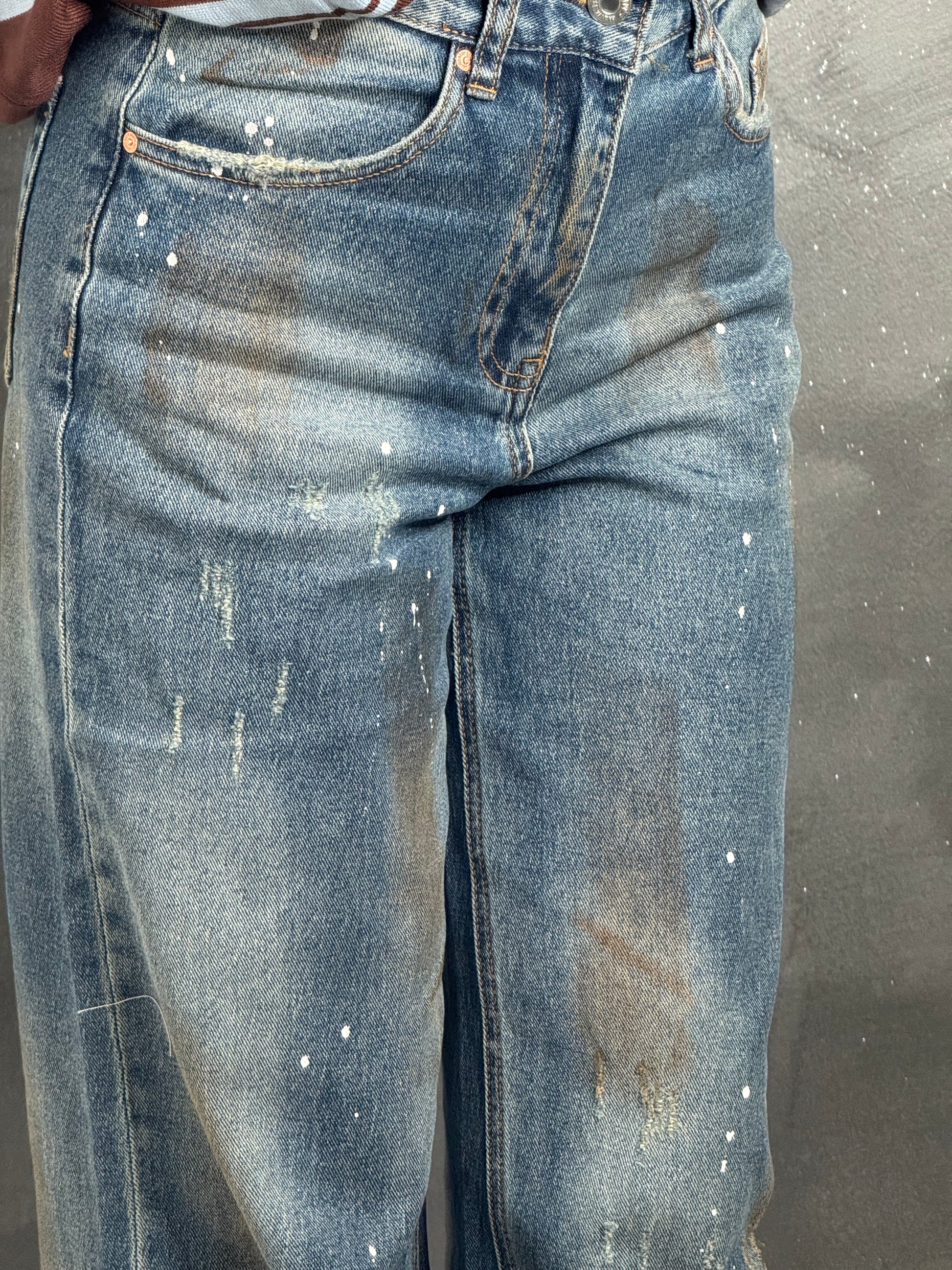 Jeans Paint Effect - FIT-CHECK