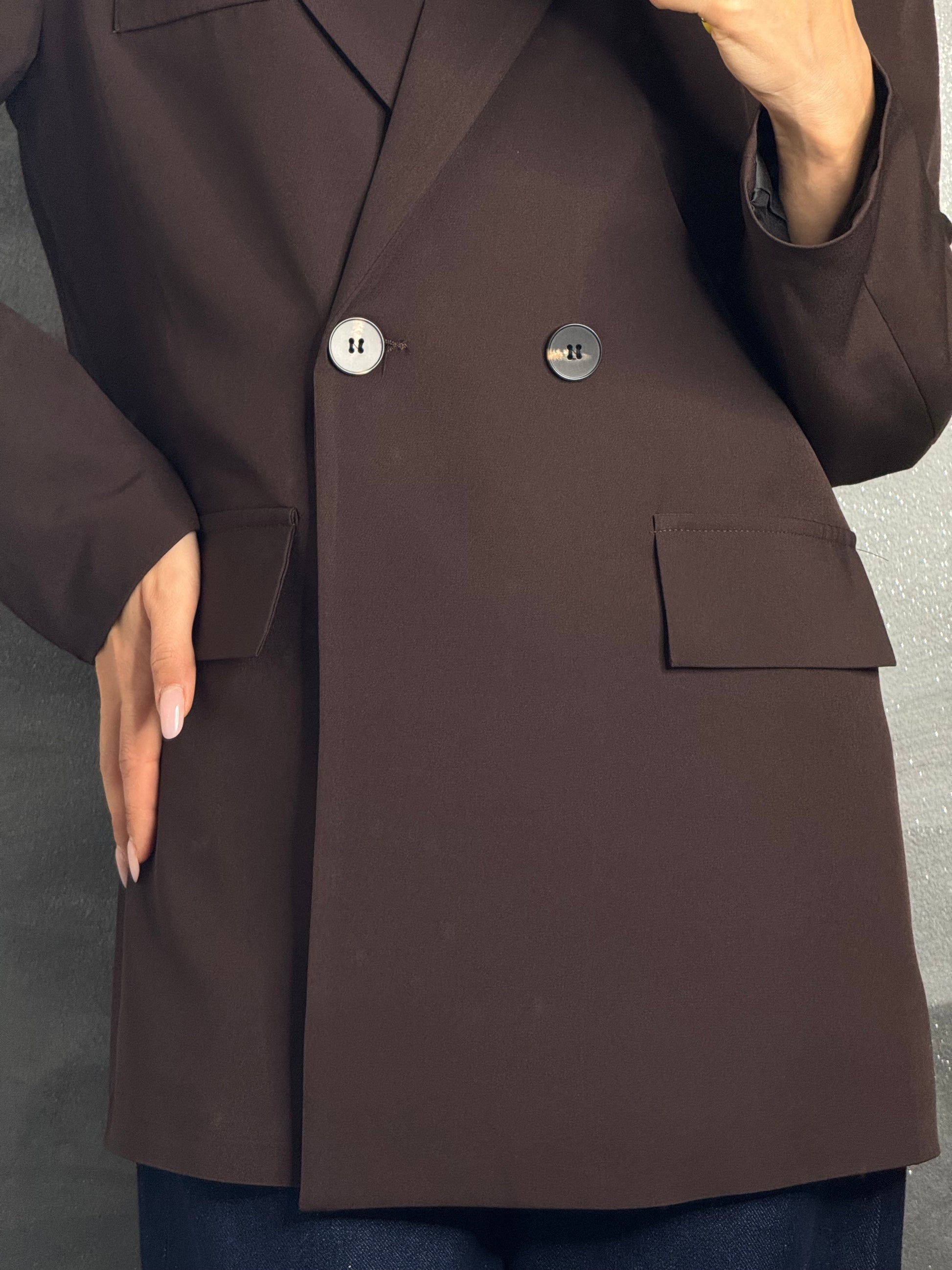 Blazer Caffe' Chic - FIT-CHECK