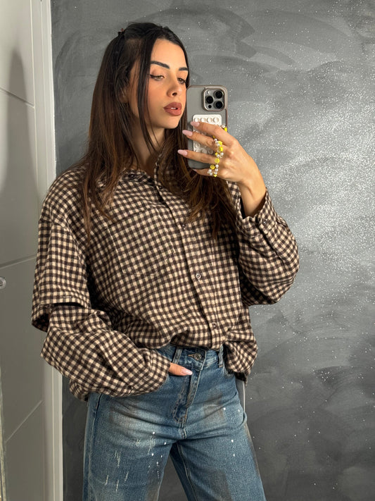 Camicia Just Brown - FIT-CHECK