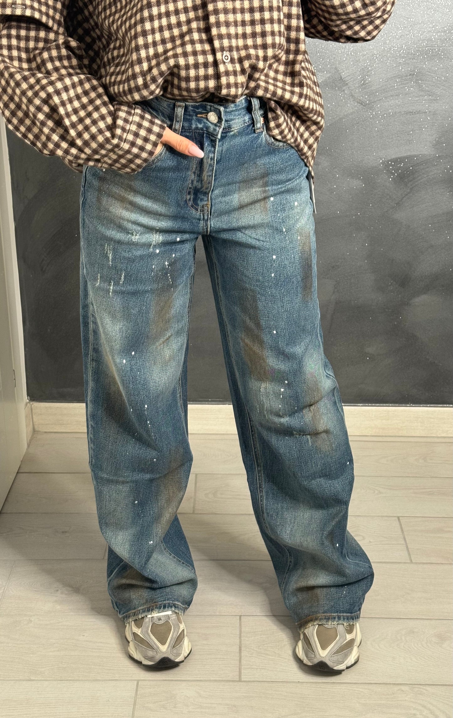 Jeans Paint Effect - FIT-CHECK