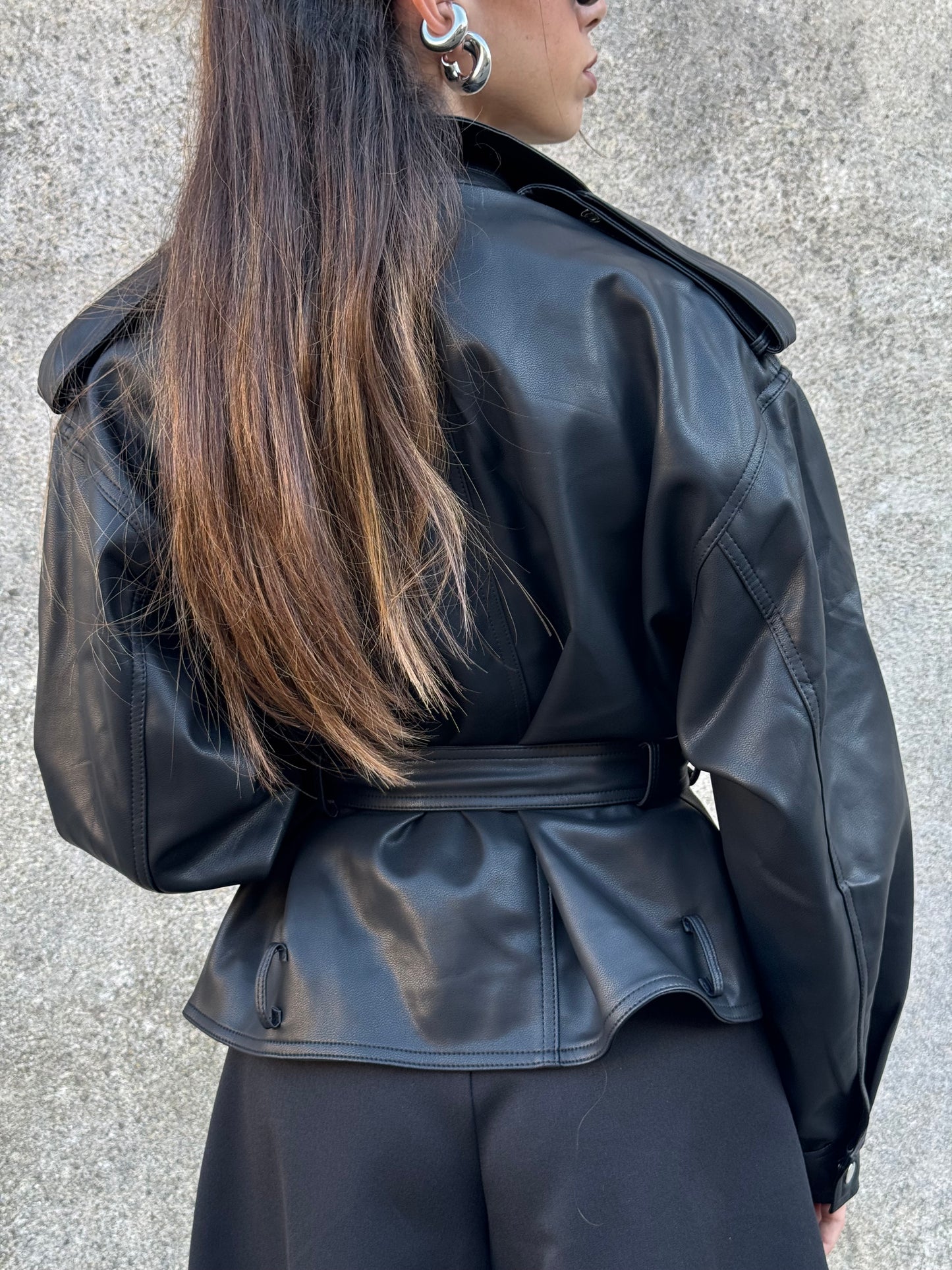 Giacca Trame Noir - FIT-CHECK