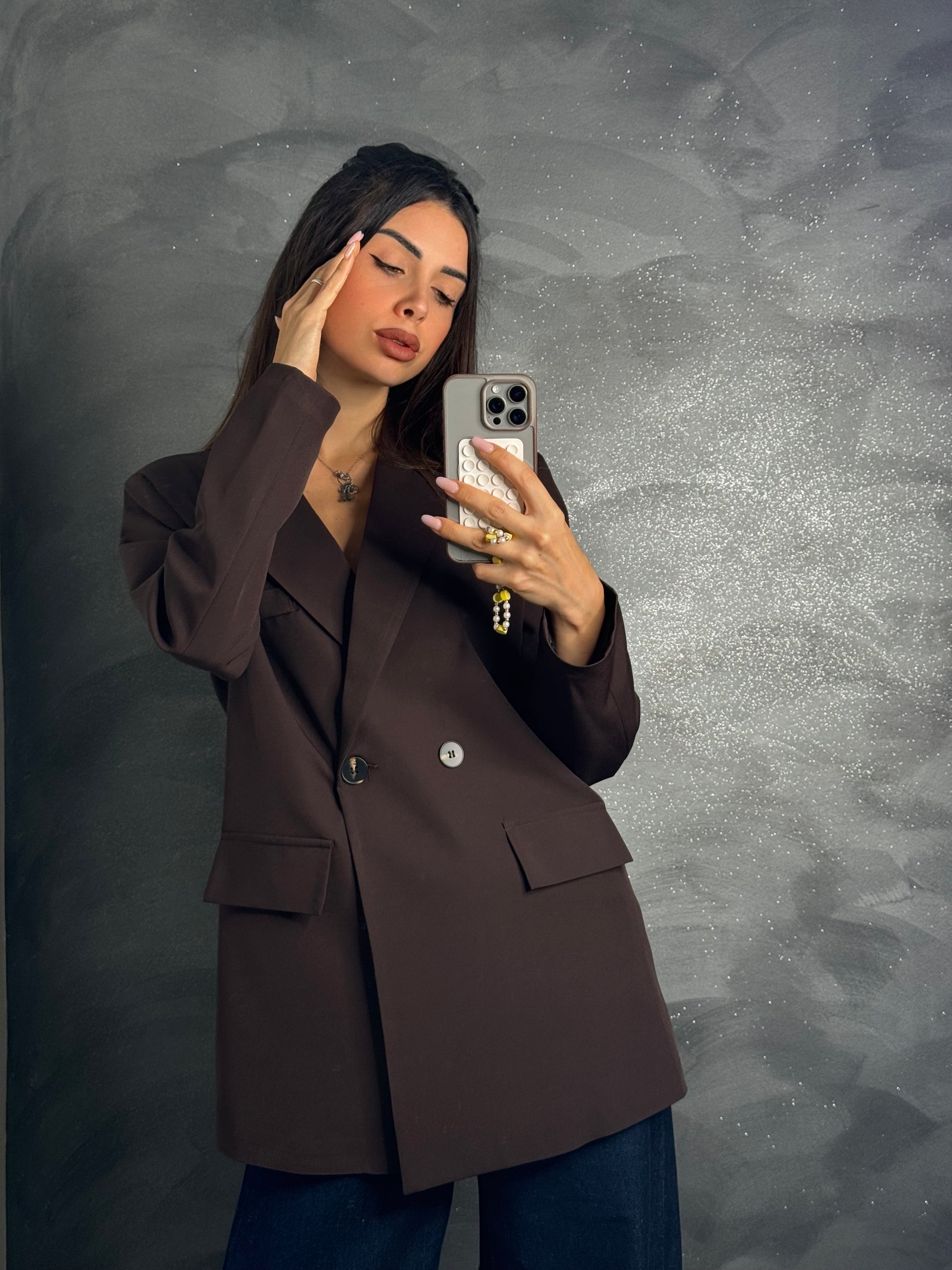 Blazer Caffe' Chic - FIT-CHECK