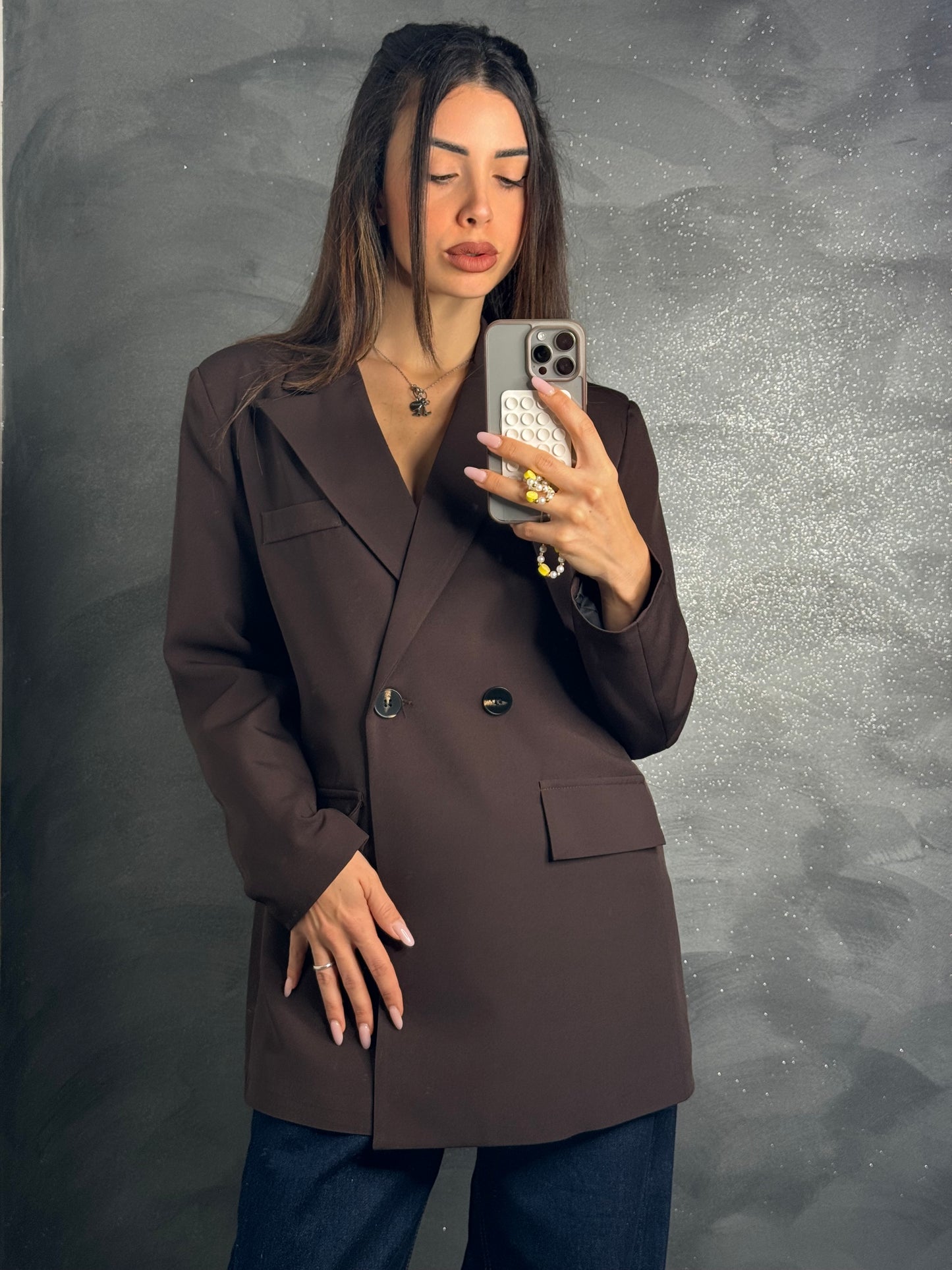 Blazer Caffe' Chic - FIT-CHECK