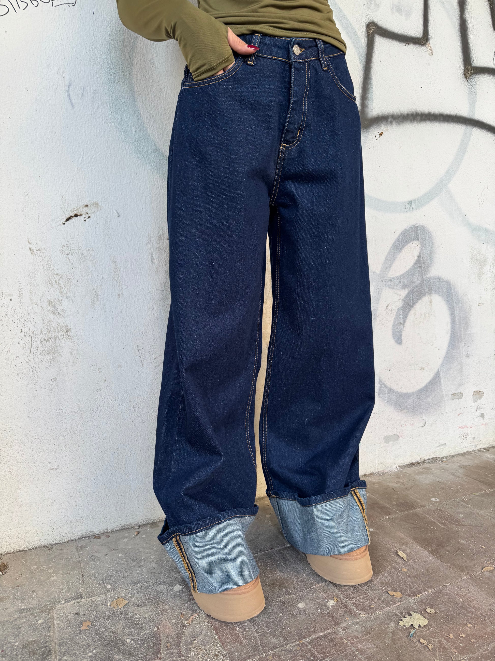 Jeans Maxi Piega - FIT-CHECK