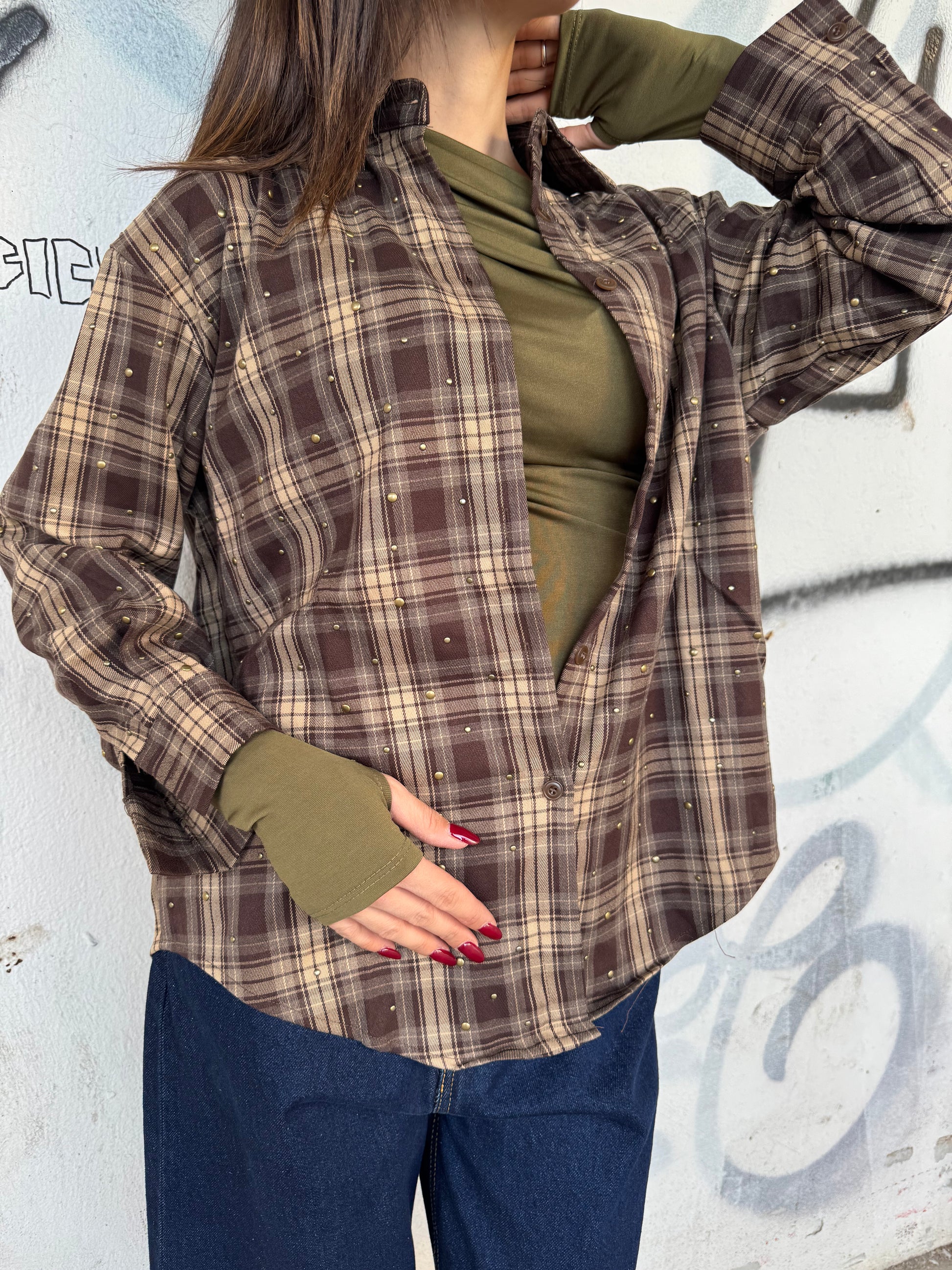 Camicia Oversize Wild Check - FIT-CHECK