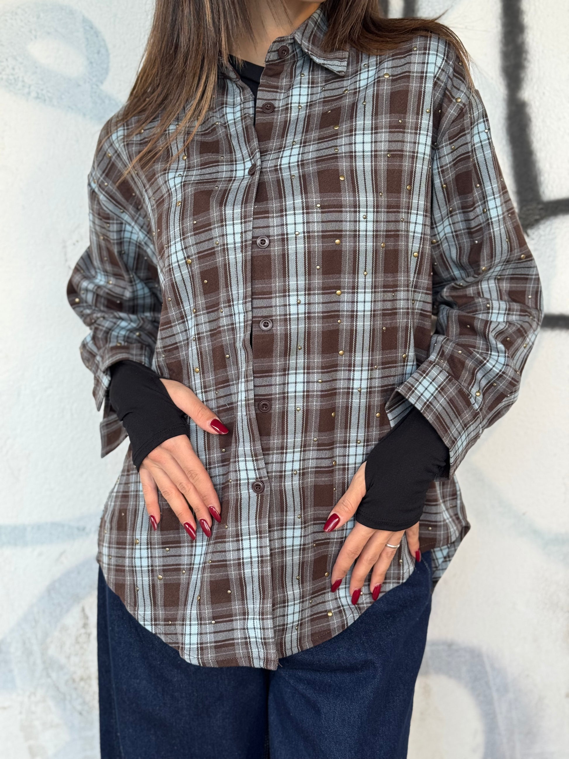 Camicia Oversize Wild Check - FIT-CHECK
