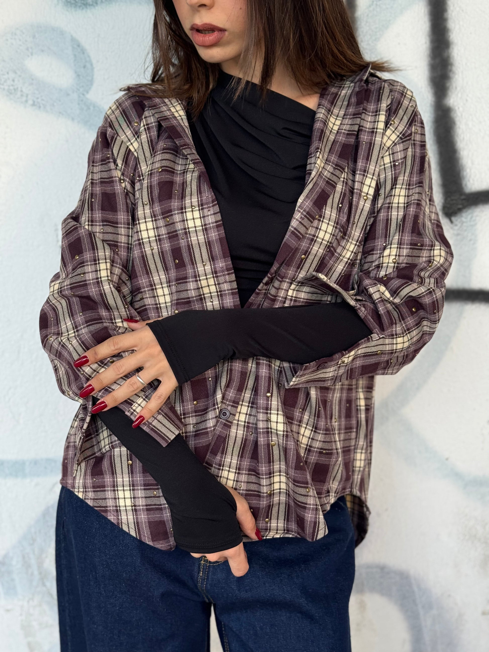 Camicia Oversize Wild Check - FIT-CHECK