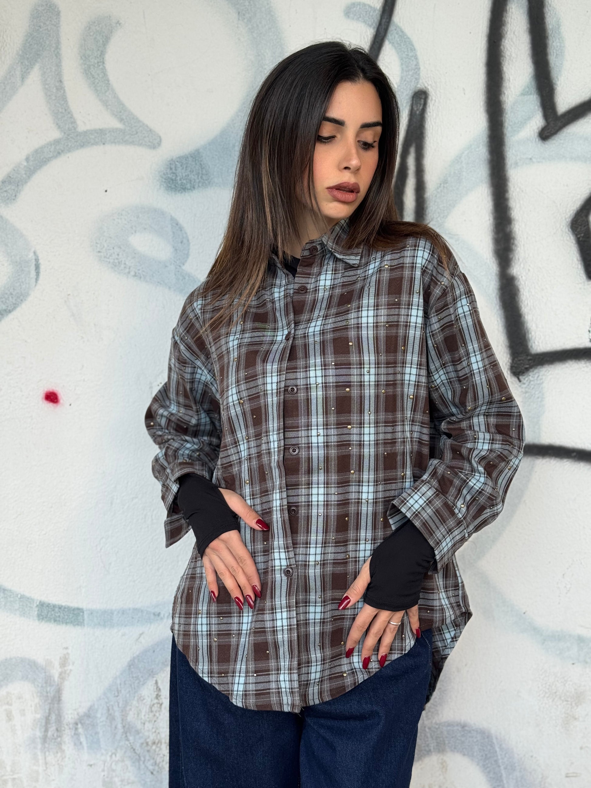 Camicia Oversize Wild Check - FIT-CHECK