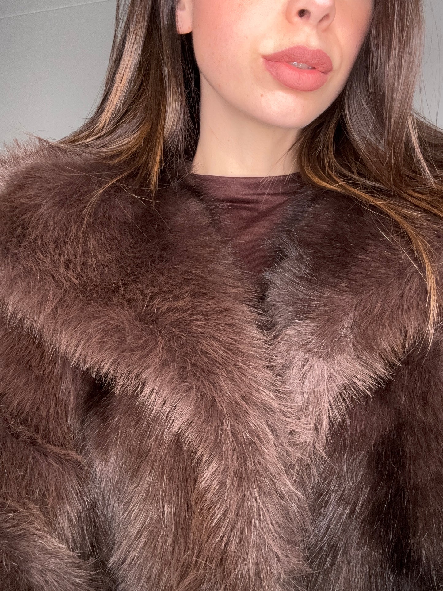 BROWN VELVET FUR