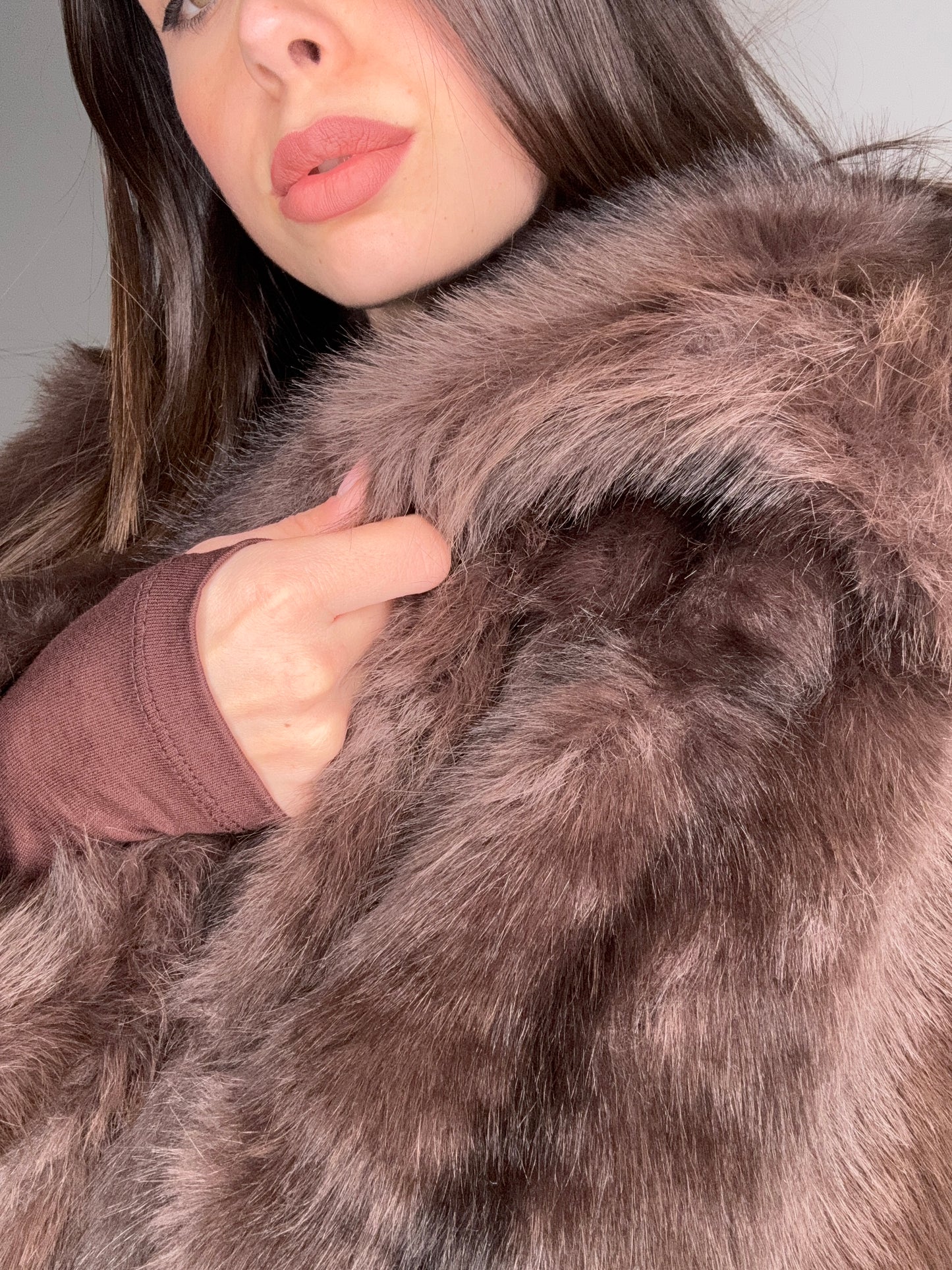 BROWN VELVET FUR