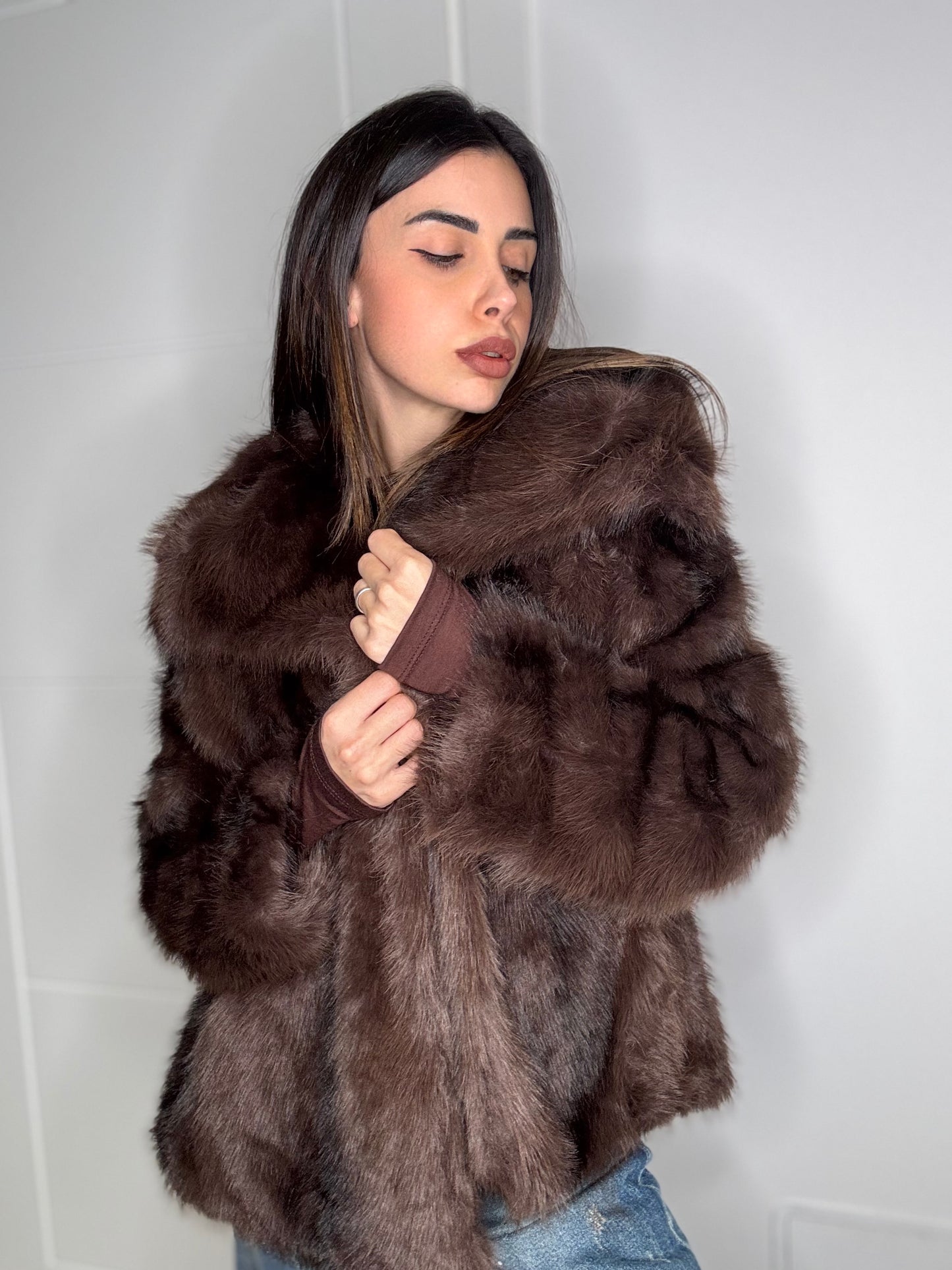 BROWN VELVET FUR