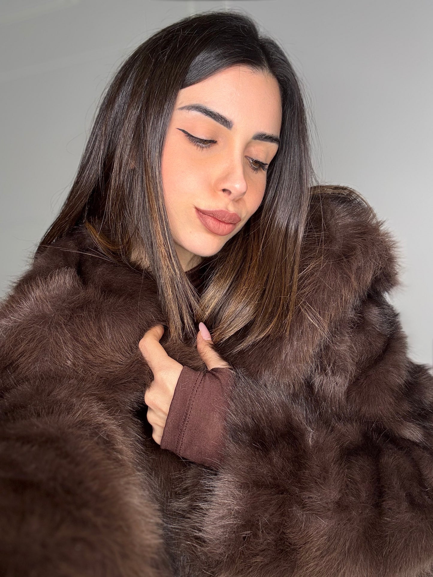 BROWN VELVET FUR